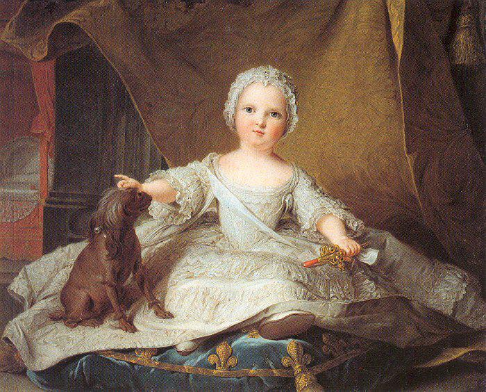 Jjean-Marc nattier Portrait of Marie Zephirine de France Germany oil painting art